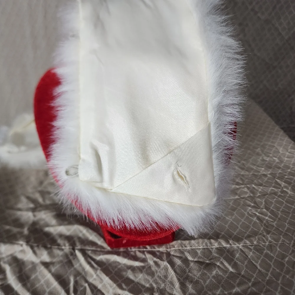 Vintage Elegant Faux Fur Removable Collar Used Not Original Box